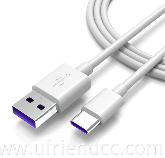 Customize OEM 5A USB 3.1 High Speed Data 1m Type C Cable For Huawei USB-C Fast Charging Charger